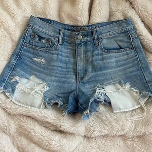 American Eagle denim shorts, size 10.